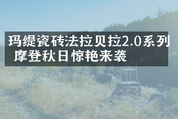玛缇瓷砖法拉贝拉2.0系列 摩登秋日惊艳来袭
