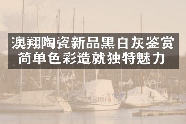 澳翔陶瓷新品黑白灰鉴赏 简单色彩造就独特魅力