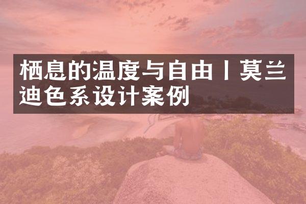 栖息的温度与自由丨莫兰迪色系设计案例